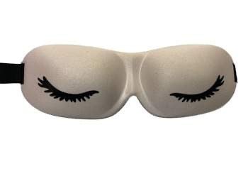 3D Silk Sleep Mask Adjustable for Women